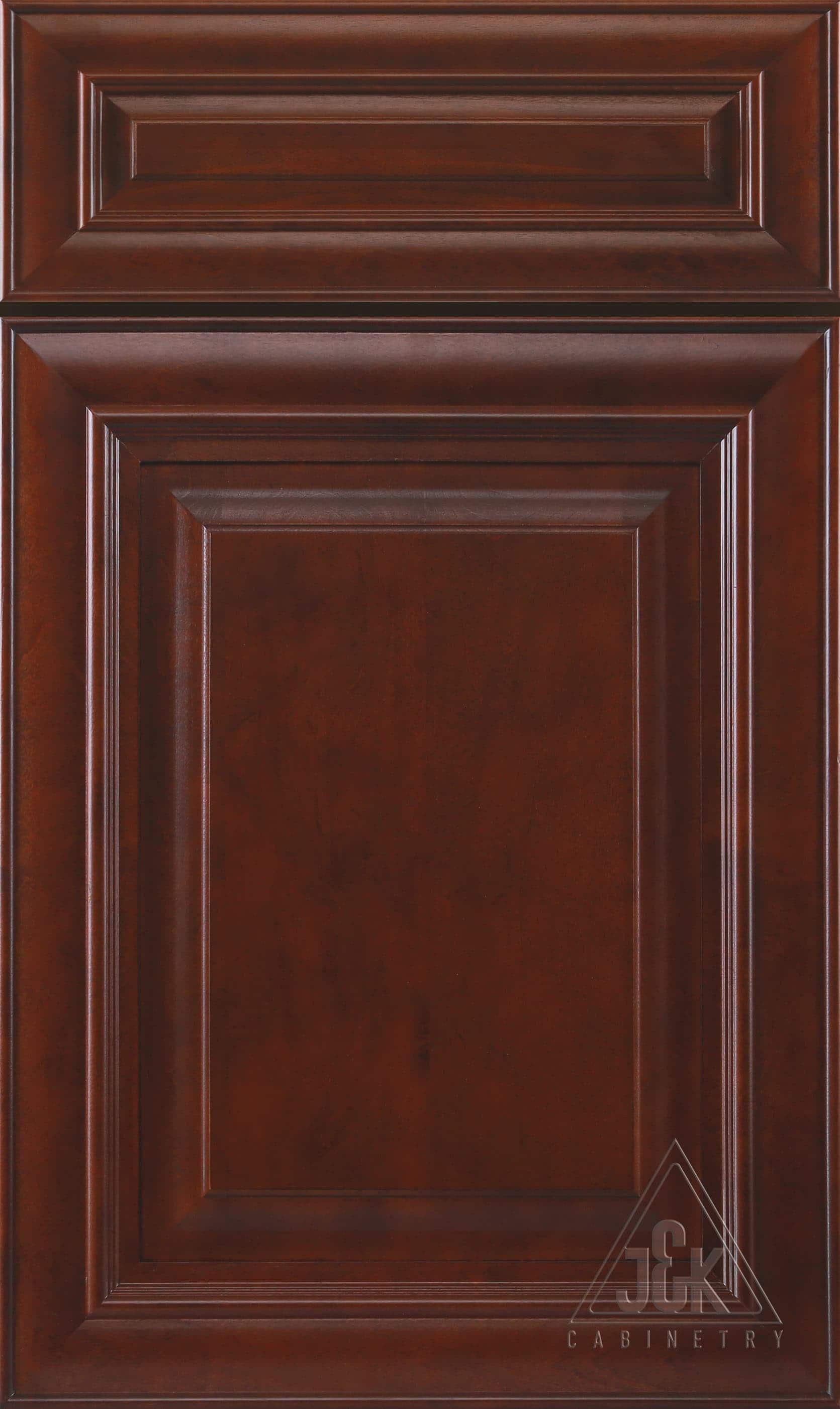 Mahogany Raised Panel Cabinet