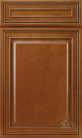 Mocha Glazed Raised Panel Cabinet